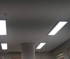 전시실, 사무실 전등(LED) 교체
